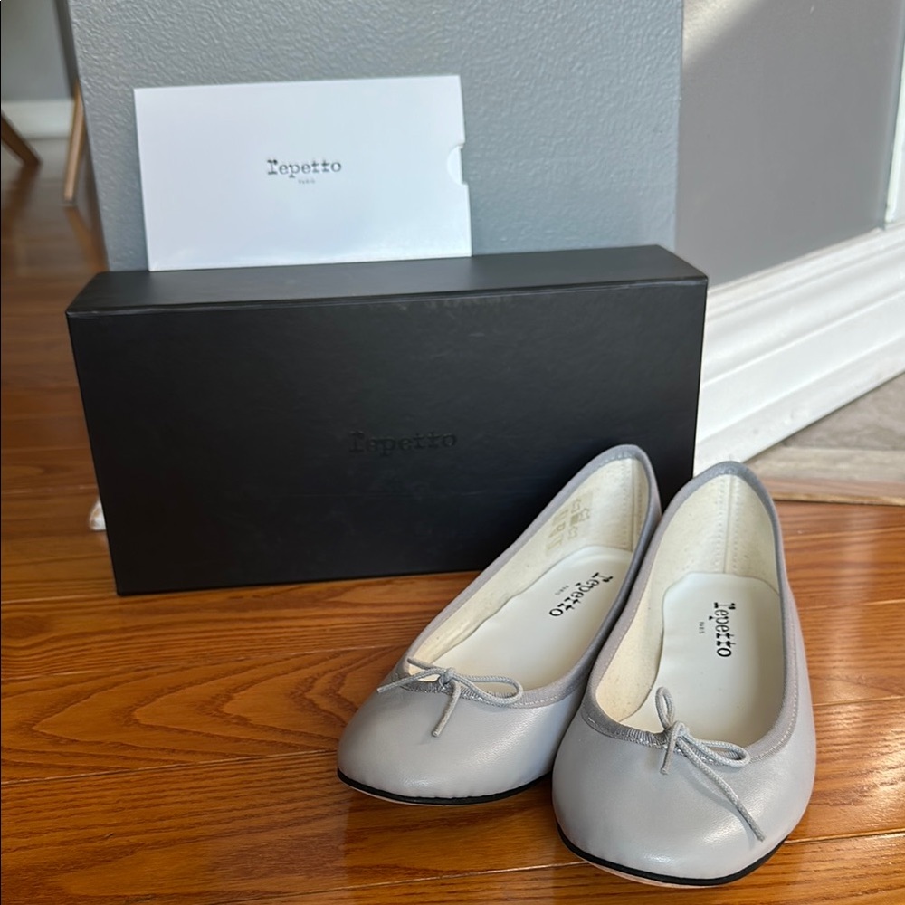 Repetto Women's Gray Ballet Flats